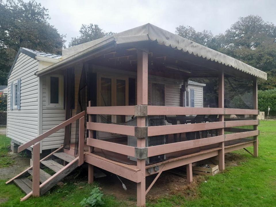 Mobilhome Lac De Guerledan Caurel  Exterior photo